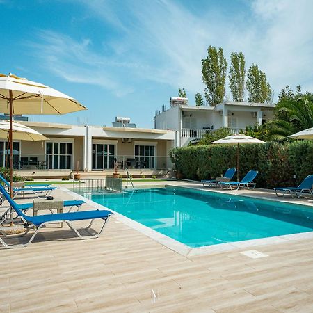 Nancy'S Budget Villa With Pool & Jacuzzi By "Elite" Лаганас Экстерьер фото